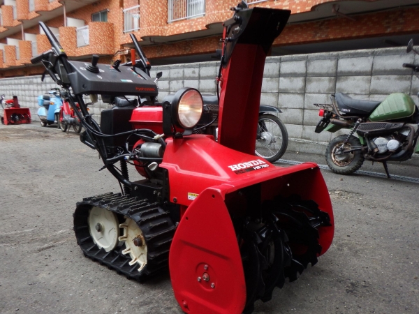 札幌発☆除雪機 HONDA HS760ガスアシスト電動シュータ