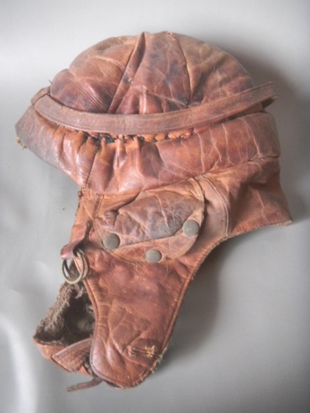 ■飛行帽 ジャンク 旧日本軍? 航空帽 軍帽