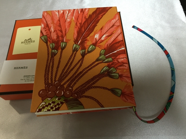 ☆ 新品 HERMES シルクノート ブラジル マンゴー ☆ 未使用