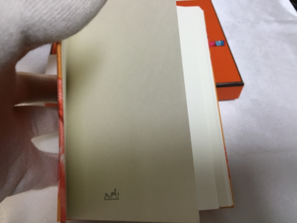 ☆ 新品 HERMES シルクノート ブラジル マンゴー ☆ 未使用