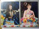 大島優子　生写真&コースターセット 大島優子 生写真 ☆AKB48 卒業コンサート 味の素 DVD特典 2種