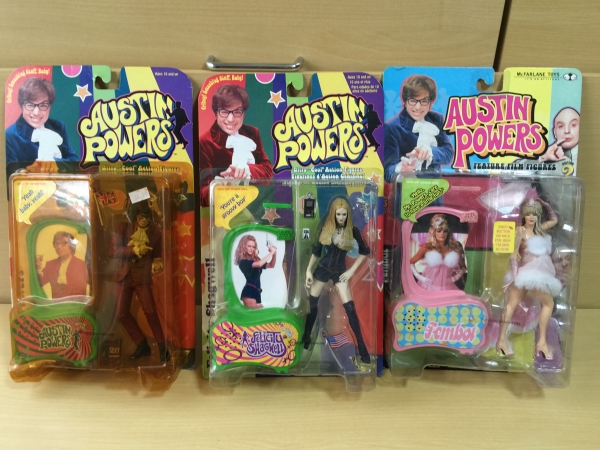 オースティン・パワーズ　フィギュア３体　マクファーレン_1