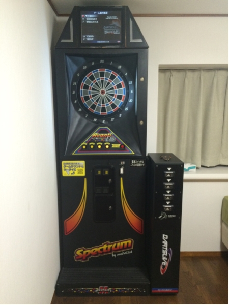 中古ダーツマシン、ダーツライブ1、アバンティエリート.darts(ボード 