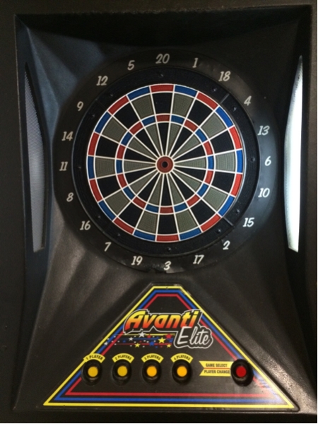 中古ダーツマシン、ダーツライブ1、アバンティエリート.darts(ボード