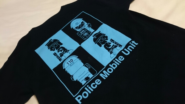 【警察グッズ】 機動隊Tシャツ 