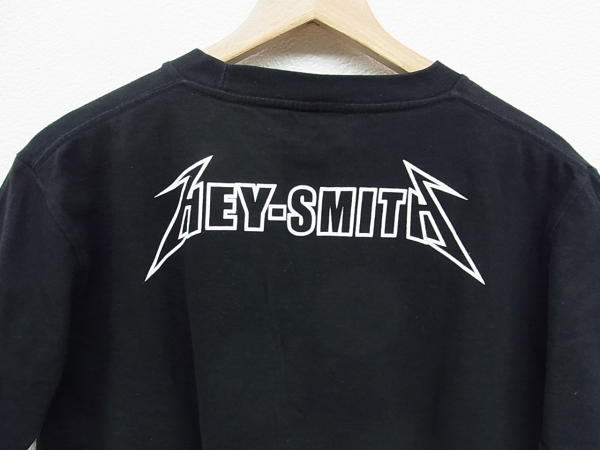 HEY-SMITH ヘイスミス Tシャツ L メタリカモチーフ 猪狩秀平(Tシャツ