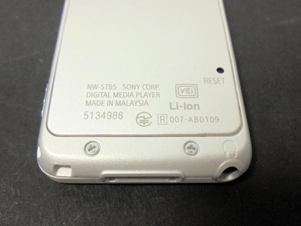 ☆SONY ソニー ウォークマン Sシリーズ 16GB NW-S785 白☆Ⅳ(本体