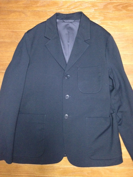 YAECA ヤエカ 14AW 14352 ERGONOMIC ジャケット M NAVY COMOLI(男性用 