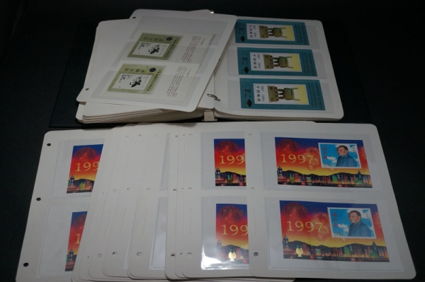 (955)中国切手 1980年代～ 小型シート211枚 T106mパンダ 未使用