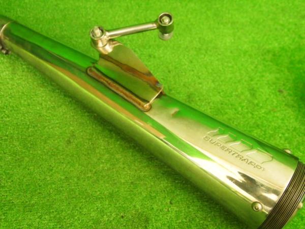 21324☆YB125SP. スーパートラップ マフラー(マフラー本体（社外