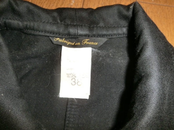 j121◆ルラブールカバーオール◆38◆フランス製◆黒株ボーイズ2