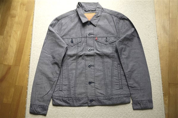 新品リーバイス 72334-0105 M トラッカージャケットダークブルー