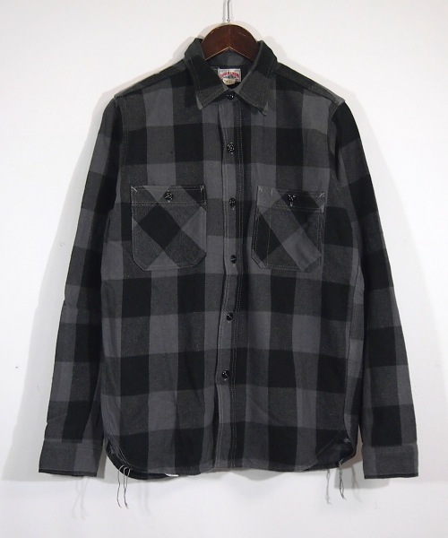 ジョーマッコイ バッファローチェックヘビーネルシャツ15/リアル