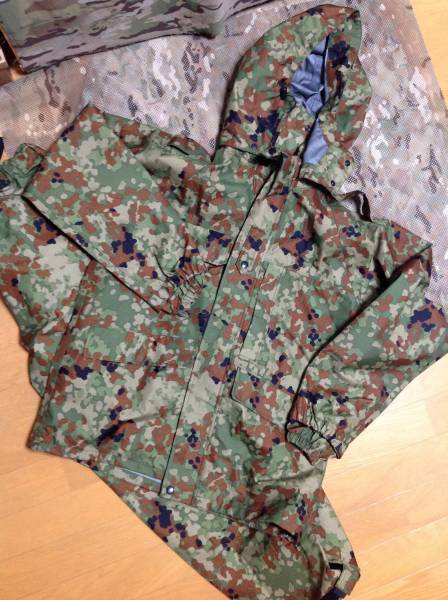 陸上自衛隊ゴアテックス雨衣陸自迷彩入手困難格安マムート
