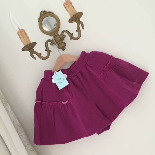 新品タグ付*トッカ*TOCCA　ボルドー色キュロット　120㎝　秋冬