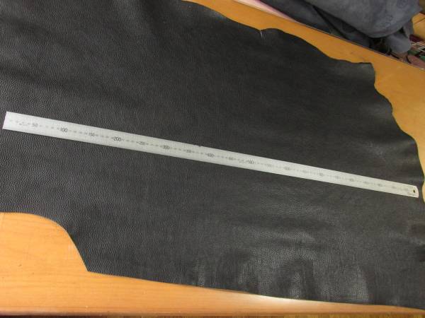 T100102★イタリアンオイルヌメシュリンクWS★ブラック★70dm2