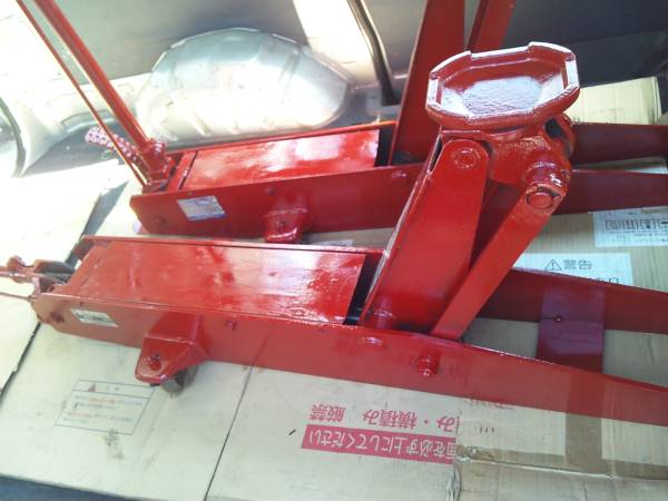 フロアジャッキ　３トン　中古　塗装済み