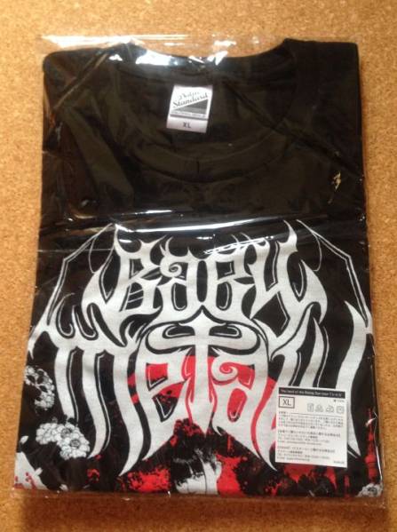 BABYMETAL ZeppツアーTシャツ XL + おまけ銀テープ