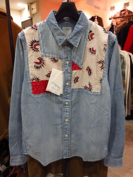 visvim ビズビム 15AW GRANGER SHIRT (FEATHERS P.W.) L.TBLUE 1