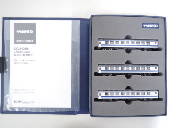 中古 TOMIX 92029 92030 国鉄12 700系ユーロライナー N1550687