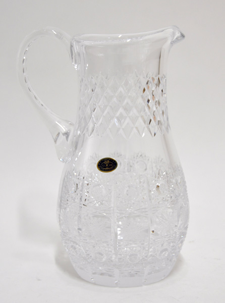 スロバキアValaska Belaハンドメードクリスタル綺麗大ピッチャー