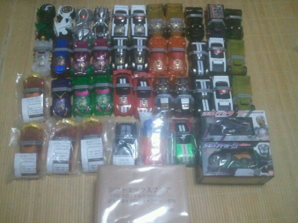 仮面ライダードライブ シフトカー 大量 47個 チェイスの宝物