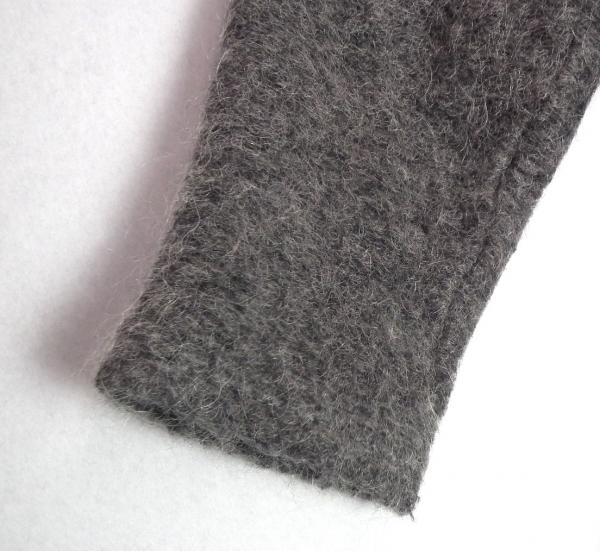 新品同様 ルラシエ モヘア ニット トップス グレー フリル　