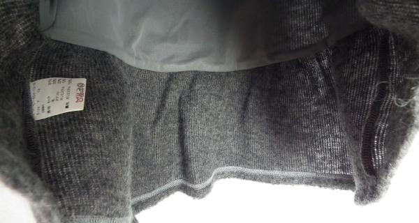 新品同様 ルラシエ モヘア ニット トップス グレー フリル　