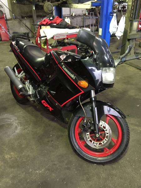 実働、ＧＰＸ２５０Ｒ　自賠責あり（２８年１月まで）