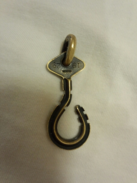 WEIRDO/ウィアード　PADLOCK KEY-TOP(BRASS)