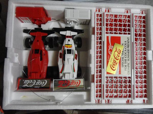 昭和レトロ コカコーラ懸賞当選品 ラジコン F1サッカーゲーム(コカ