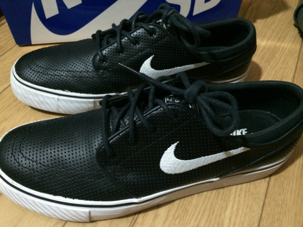 27.5cm NIKE stefan janoski パンチングレザー DUNK SB supreme