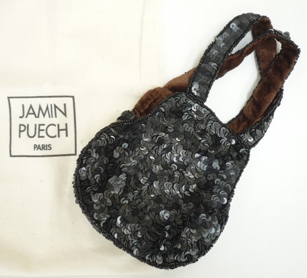 S12 未使用 ジャマンピュエッシュ スパンコール ミニミニ バッグ