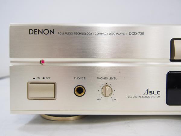 DENON　CDプレーヤー　DCD-735　デノン ◇ 38F7B-4_4
