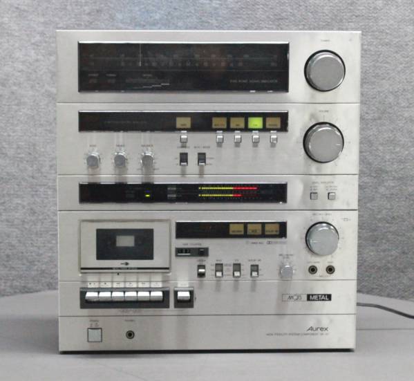 △激レア!! Aurex□ステレオシステムコンポ/SK-01(0834)(システム