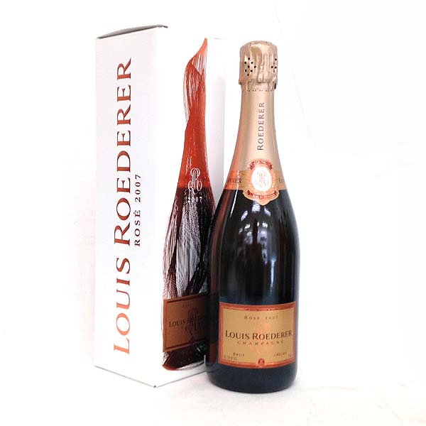 ☆1円～ 箱付/ルイロデレール ヴィンテージ ロゼ 2007年 F5J2453