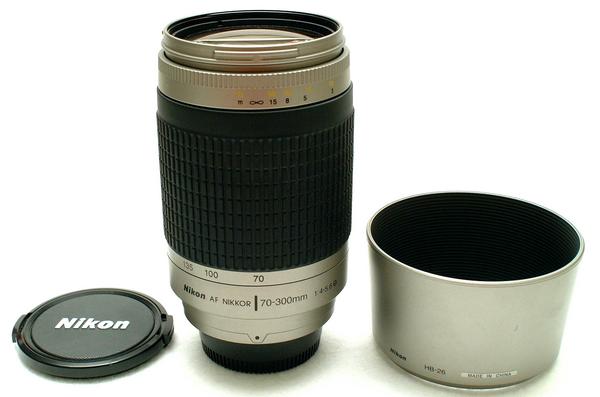 Nikon ニコン 純正 NIKKOR 70-300mm AF 望遠ズームレンズ 作動品