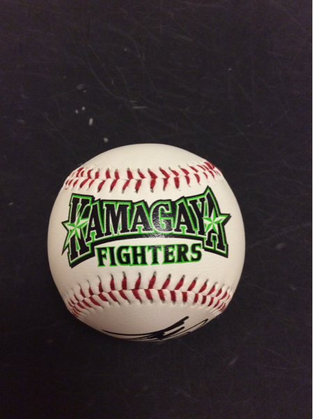 Fighters 大谷翔平選手投げ入れサインボール 大谷翔平｣直筆サイン入り