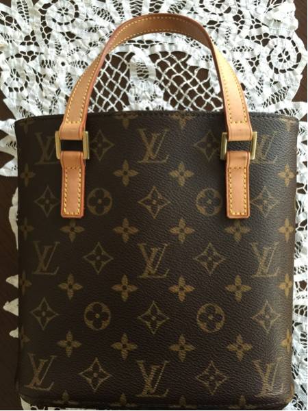 ルイヴィトン VUITTON LOUIS ヴァヴァンPM モノグラム ハンドバッグ 極 