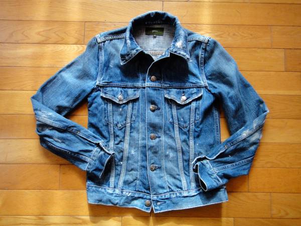 green グリーン(現HYKE) ダメージ加工Gジャン デニムジャケット2