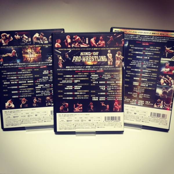 新日本プロレス【ビッグマッチ 速報DVD！３本セット】おまけ付き