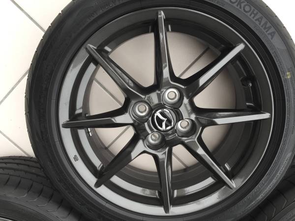 ロードスターND新車外し純正タイヤ&ホイルセット 4穴 タイヤ、ホイール