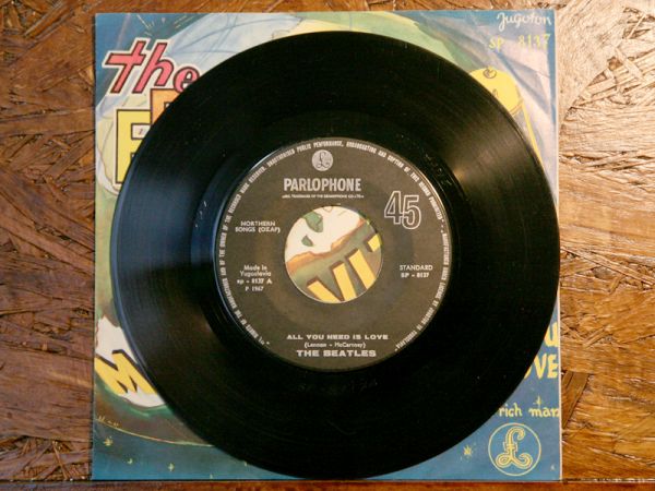 アナログミステリーツアー表紙! All You Need Is Love / Beatles