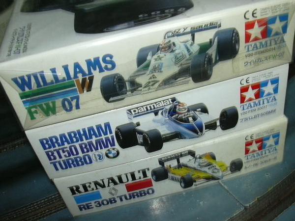 1⁄20 | タミヤ BMW BT50 ブラバムBT50 ブラバム TURBO完成 FW-07