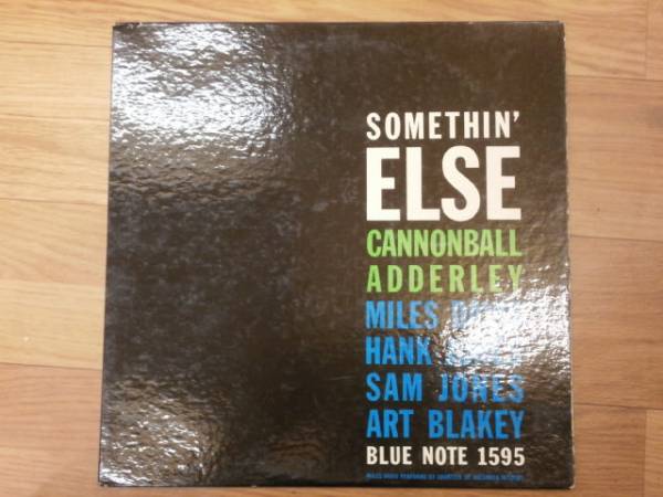 Cannonball Adderley SOMETHIN' ELSE 深溝 mono オリジナル 耳