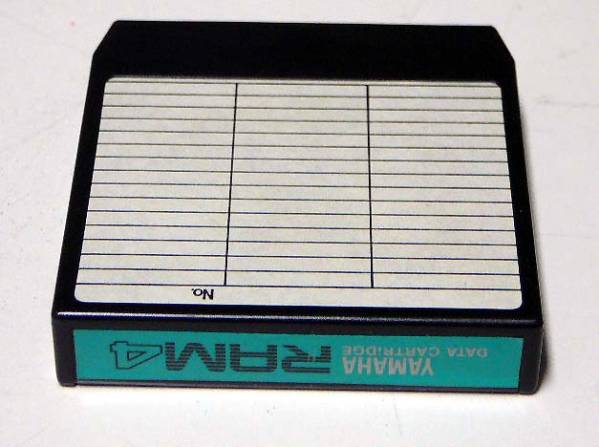 YAMAHA RAM4 DATAカートリッジ RAM4 データカートリッジ YAMAHA 動作品