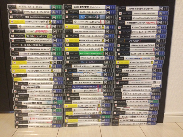 PSP ソフト 87本 セット 1円～