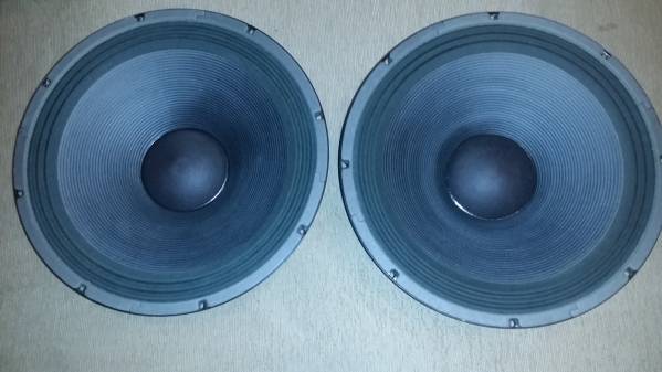 ペア JBL M115-8A 8Ω 38㎝ 15インチ スピーカーユニット (スピーカー