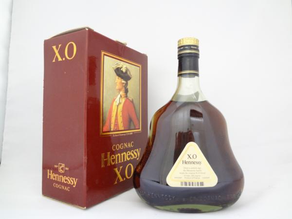 買取大陸】古酒コニャック Hennessy（ヘネシー）XO 箱付 ブランデー