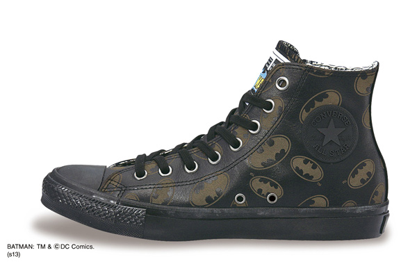 レザー　オールスター　BM　バットマン　ＨＩ　7.5インチ 26.0